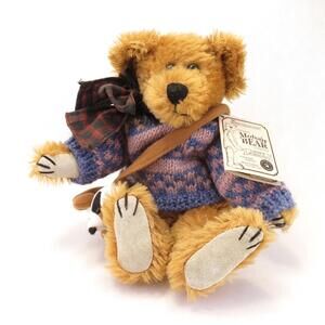 Vintage Carter M Bearington 10" Mohair Bear Boyds Bears Plush Bear